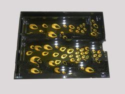 Lacquer tray, mother of pearl tray, square tray