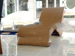 lounger Rattan Synthetic