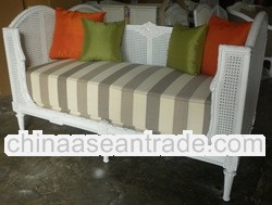 Rattan French Furniture Sofa Living Room - Mahogany Bench Furniture Living Room Sofa sets.