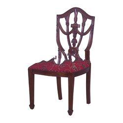 French Piala Carved Dining Chair