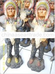 Best Hand Carved American Indian Modern Decorate Statue