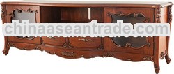 Mahogany Jepara Furniture Victoria TV cabinet 6 feet