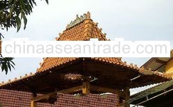 Javanese Traditional Roof Tile For Gazebo