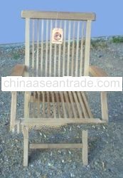 Teak Folding Arm Chair