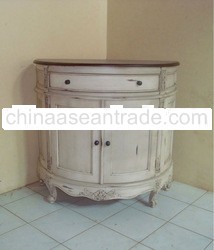 Buffet Antique Reproduction Commode Mahogany Painted Side Board Vintage Cupboard French Style Cabine