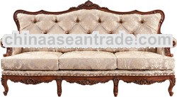  Mahogany Jepara Furniture, Dora 3 Seaters sofa