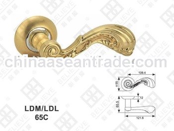 zinc alloy Toilet door lock LD65-1C