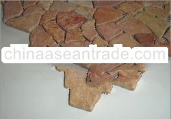 Broken Tile Interlocking Natural Marble Flooring