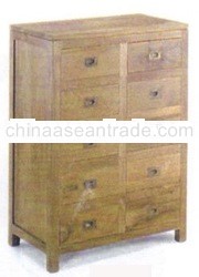 Wooden Drawers Cabinet