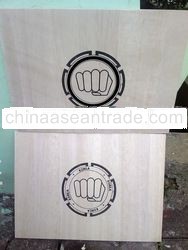 Albasia Solid Laminated Board for Martial art