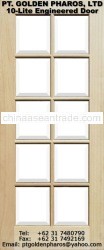 10-Lite Timber Engineered Doors
