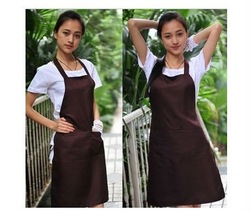 High Quality Coffee Color Gentry Design Apron