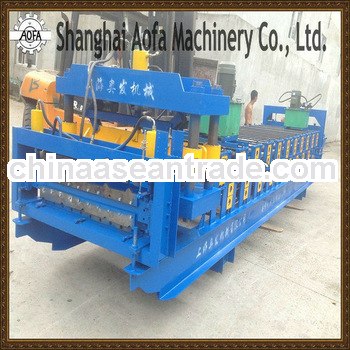 1000 double layer roof panel roll forming machinery