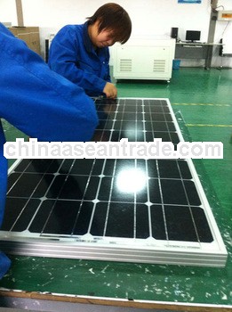160W monocrystalline solar panel