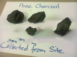 Mine charcoal