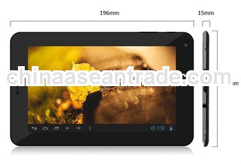 7 Inch Support Android 4.0,Dual Camera and Calling tablet pc 2g