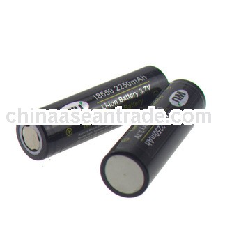 E-cig mods battery High Drain IMR 3.7V 18650 2250mah rechargeble battery