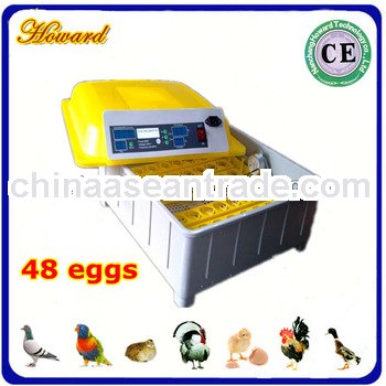 Hatchery incubator/egg setter/automatic egg incubator Hold 48 eggs for hatching chicken,duck,goose ,