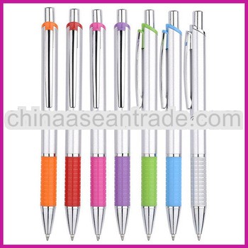 High quality silver plastic pen