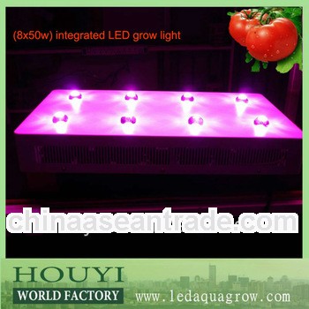Hot! 2013 newest design 8x50w integrated full spectrum led grow lights for growing indoor plant