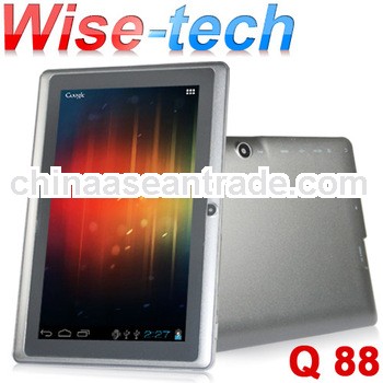 Hot 7 inch A13 tablet Android 4.0 Q88 Dual camera