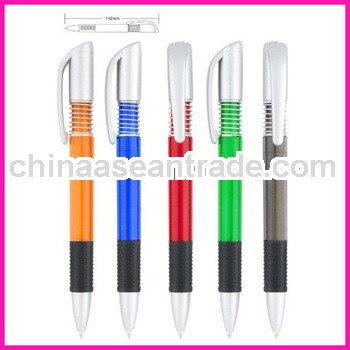 Popular spring design ballpoint pen