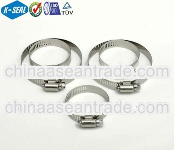 Stainless Steel American Type Worm Drive mechanical clamp KF16SS