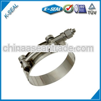 Stainless Steel T-Bolt heavy duty hose clamp KTBF1113SS
