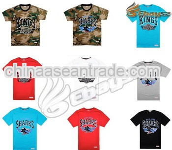 Stylish promotional leopard print t shirt