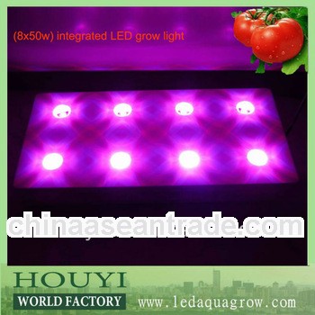 Wholesale high power integrated 8x50w grow led light for indoor growing system