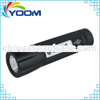 YMC-B032 support FM SD card bicycle waterproof cree flashlight speaker review