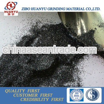 high quality 98.5%min black silicon carbide abrasive for manufacturers