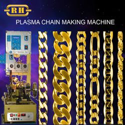 Jewelry Automatic chain making machine with Plasma