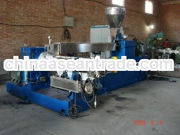 plastic recycling and extruder machine