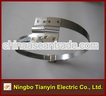 right hand double Bridge linked hose Clamp
