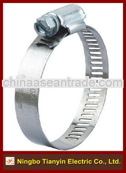stainless steel hose clip and pipe clamp
